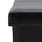 Simplify Faux Leather Double Folding Storage Ottoman